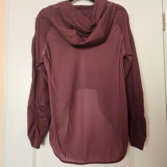 Gymshark Aura Hoodie Winter‎ Berry Pullover Long Sleeve Top Athletic size S - Picture 5 of 13